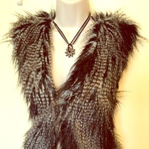 Chic Faux Fur Vest. Worn 1x!
